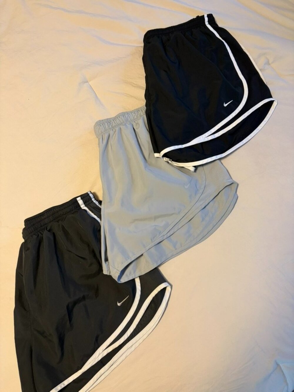 Lot of 3 Nike Dri-FIT Women’s Running Shorts – Size XL